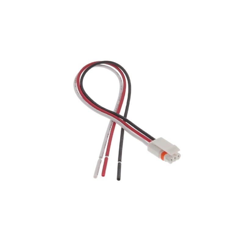 1 pcs : 1-2834182-2 - 3P,PLUG CABLE ASSY-200MM,WHITE,T