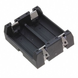 1 pcs : 1120 - Battery Holder (Open) 2/3A 2 Cell Solder Lug