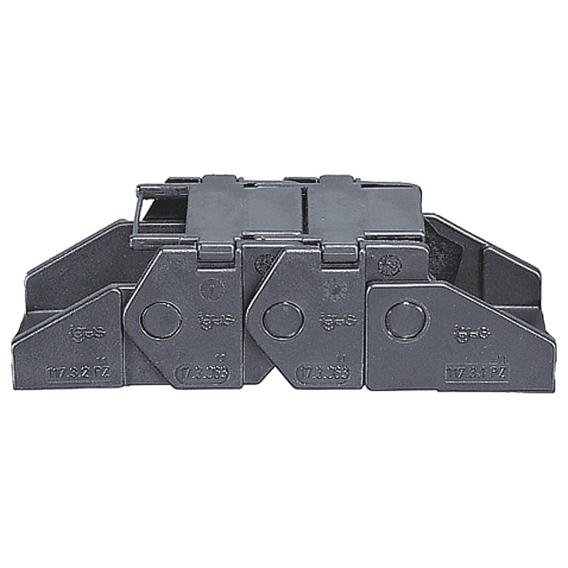 1 Pair - Igus Polymer Cable Trunking Accessory, 17, E16, e-chain, Z16