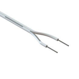 1 pcs : 30-00402 - CABLE 2COND 22AWG WHITE 1M