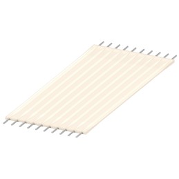 1 pcs : 2-1474644-6 - CABLE FLXSTRP 12POS 2.54MM 1'