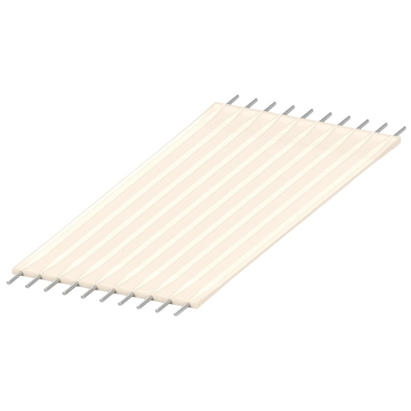 1 pcs : 2-1474644-6 - CABLE FLXSTRP 12POS 2.54MM 1'