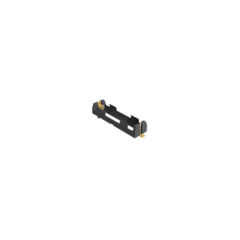 1 pcs : 1110 - Battery Holder (Open) 1 Cell SMD (SMT) Tab
