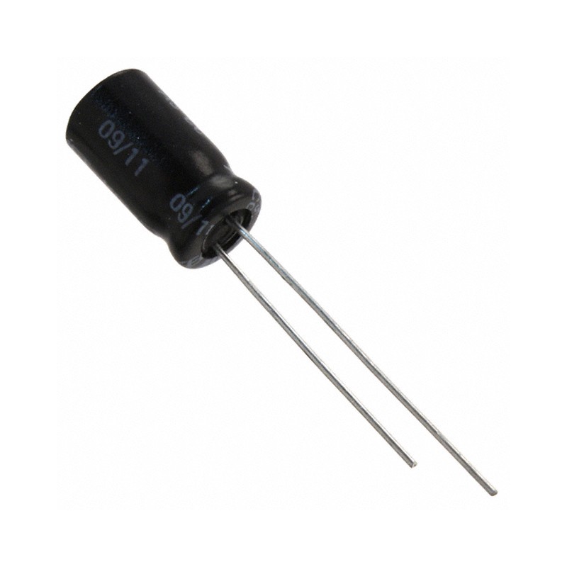 1 pcs : ESY107M025AE3AA - CAP ALUM 100UF 20% 25V RADIAL
