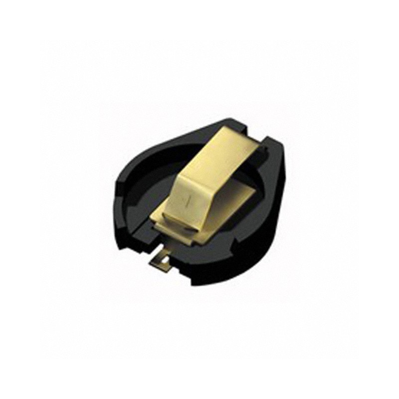 1 pcs : 1083 - Battery Holder (Open) Coin, 23.0mm 1 Cell SMD (SMT) Tab