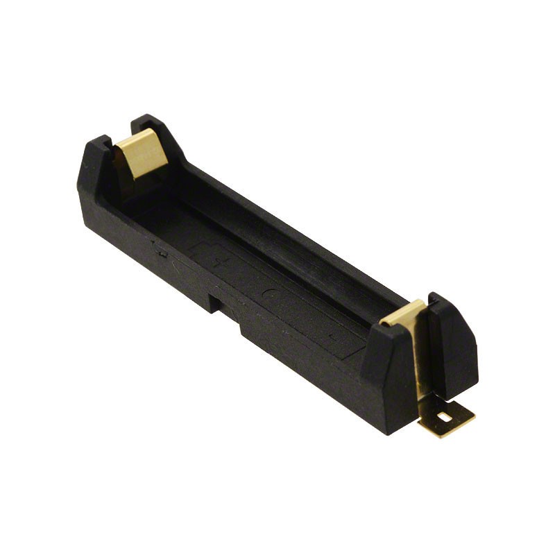 1 pcs : 1020 - Battery Holder (Open) AAA 1 Cell SMD (SMT) Tab