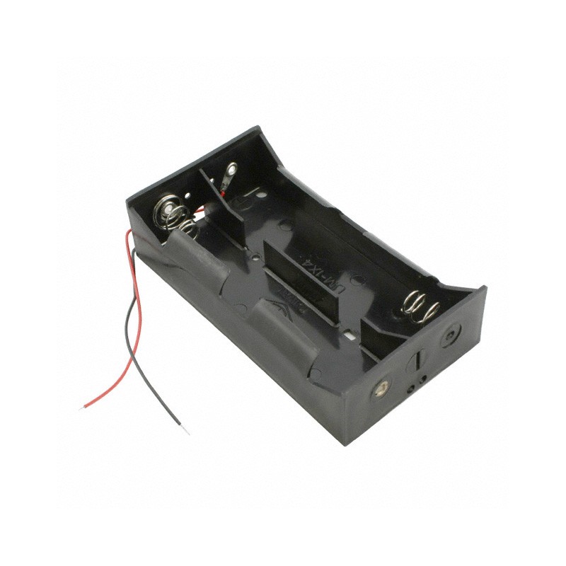 1 pcs : BH24DW - Battery Holder (Open) D 4 Cell Wire Leads - 6' (152.4mm)