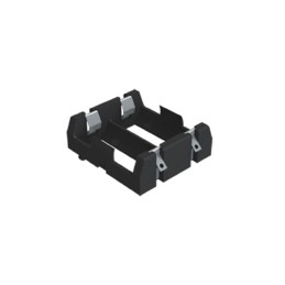 1 pcs : 1102 - Battery Holder (Open) 18350 2 Cell Solder Lug