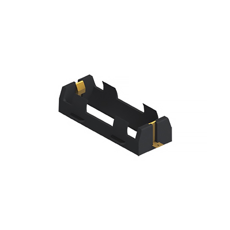1 pcs : 1106 - Battery Holder (Open) 26650 1 Cell SMD (SMT) Tab