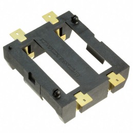 1 pcs : 1098 - Battery Holder (Open) 18350 2 Cell SMD (SMT) Tab