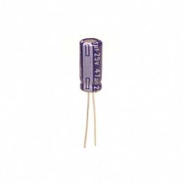 1 pcs : ECA-1EM470 - CAP ALUM 47UF 20% 25V RADIAL