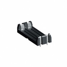 1 pcs : 1013 - Battery Holder (Open) AA 2 Cell PC Pin