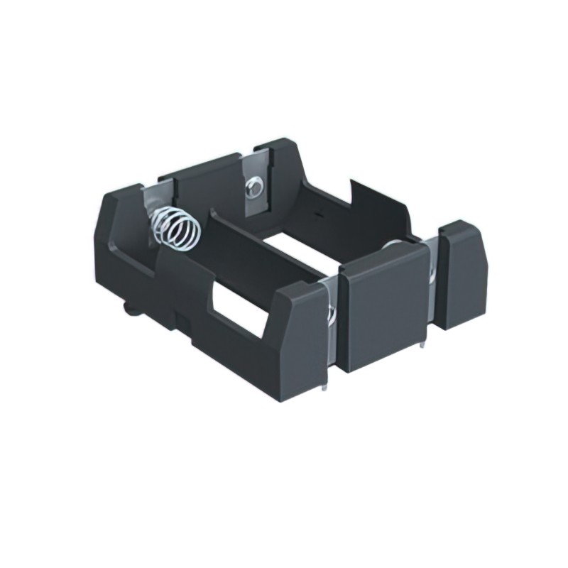 1 pcs : 1137 - Battery Holder (Open) 2 Cell PC Pin