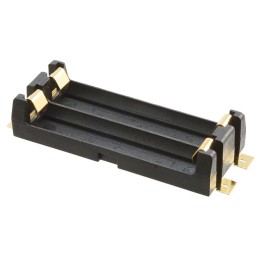 1 pcs : 1022 - Battery Holder (Open) AAA 2 Cell SMD (SMT) Tab