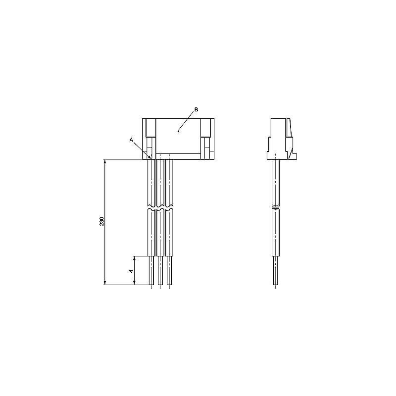 1 pcs : 3-134-545 - ACCESSORY CHS 3 WIRE HARNESS 230