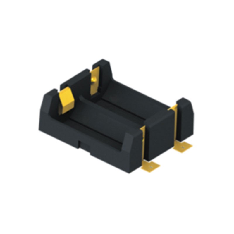 1 pcs : 1080 - Battery Holder (Open) CR123A 2 Cell SMD (SMT) Tab