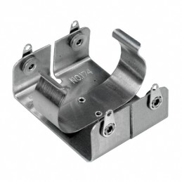 1 pcs : 174 - Battery Holder (Open) C 2 Cell Solder Lug