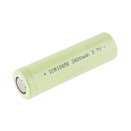 1 pcs : PRT-12895 - 18650 3.7 V Lithium-Ion Battery Rechargeable (Secondary) 2.6Ah