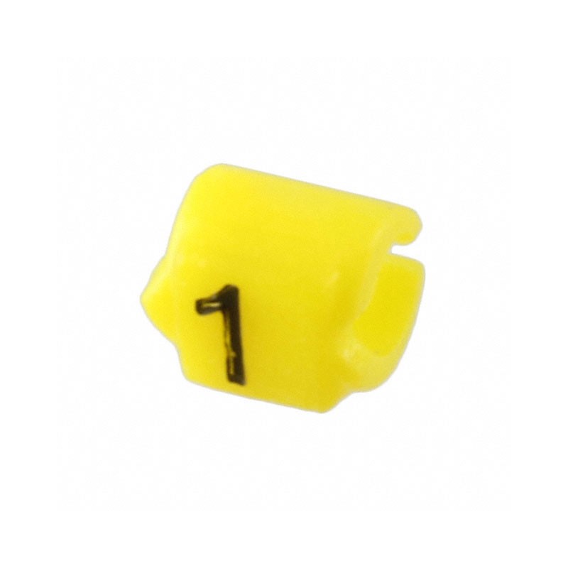 30 pcs : STD03Y-1 - WIRE MARKER CLIP-ON YELLOW