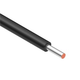 1 pcs : 30-02063 - HOOK-UP SOLID 18AWG BLACK 3.28'