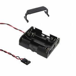 1 pcs : BH3AA-211 - Battery Holder (Open) AA 3 Cell Wire Leads with Connector