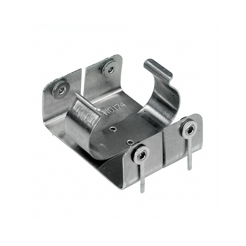 1 pcs : 2225 - Battery Holder (Open) C 2 Cell PC Pin