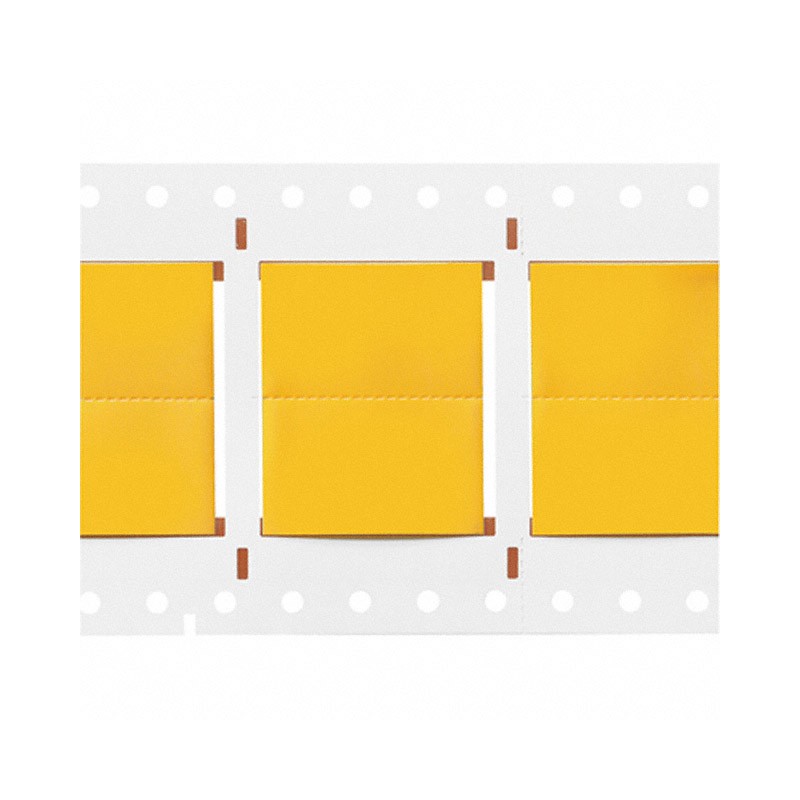 1 pcs : 1962030000 - LABEL HEAT SHRINKABL 1.66X1' YLW