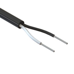 1 pcs : 30-00353 - CABLE 2COND 20AWG BLACK 1M