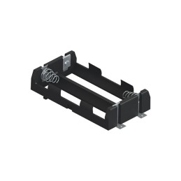 1 pcs : 1124 - Battery Holder (Open) 20700, 21700 2 Cell SMD (SMT) Tab