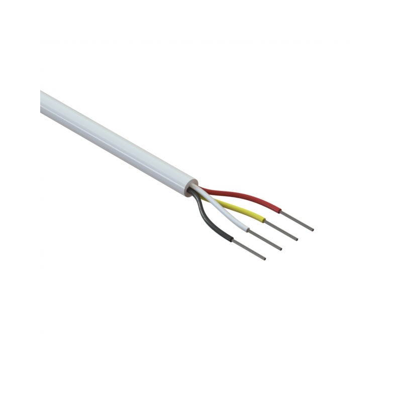 1 pcs : 30-00390 - CABLE 4COND 24AWG WHITE 1M