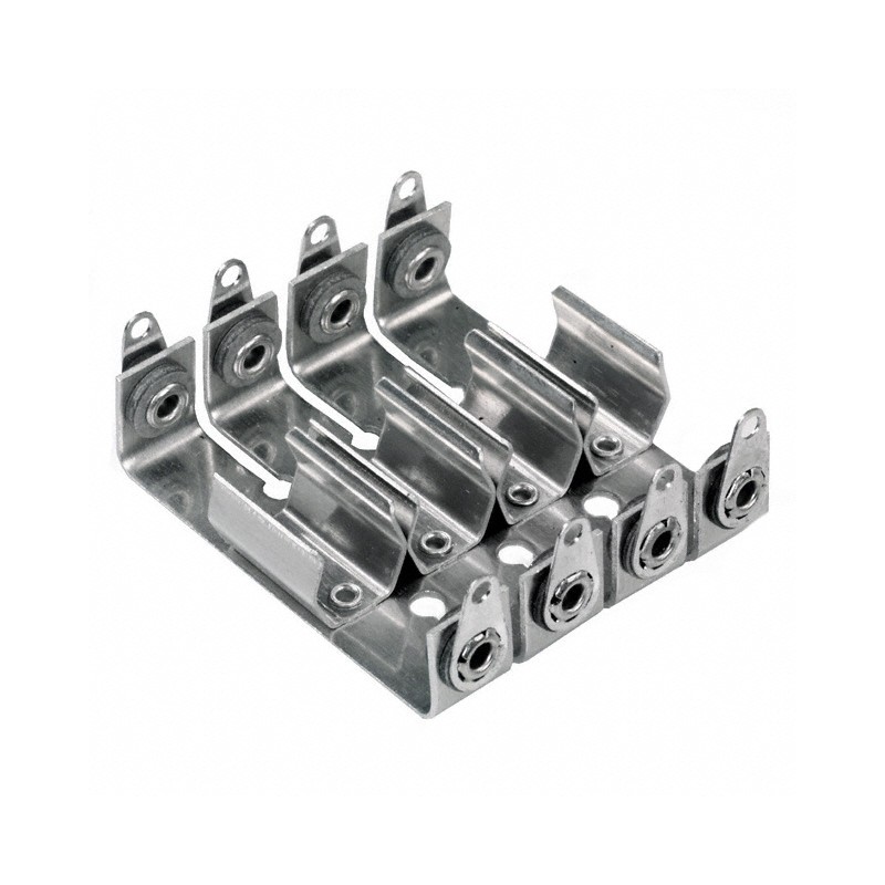1 pcs : 170 - Battery Holder (Open) AAA 4 Cell Solder Lug