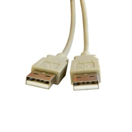 1 pcs : SC-2AAE003F - CBL USB2.0 A PLUG TO A PLUG 3'