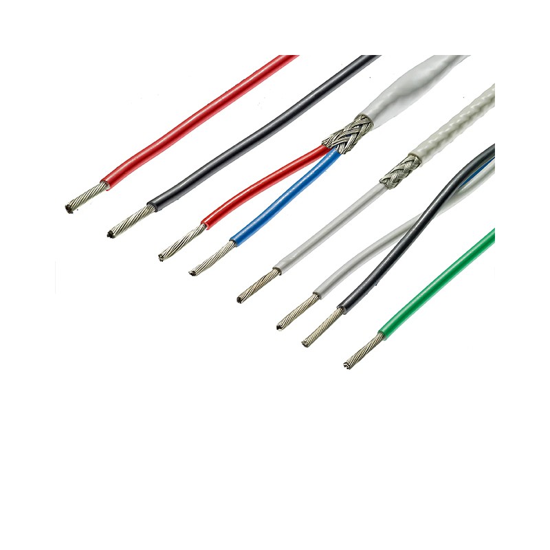 1 pcs : 55LF0114-26-2 - HOOK-UP STRND 26AWG RED 11FT