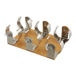 1 pcs : 2190 - Battery Holder (Open) D 3 Cell Solder Lug