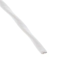 1 pcs : 55A1121-24-9/96-9CS2275 - CABLE 2CON 24AWG WHT SHLD FEET