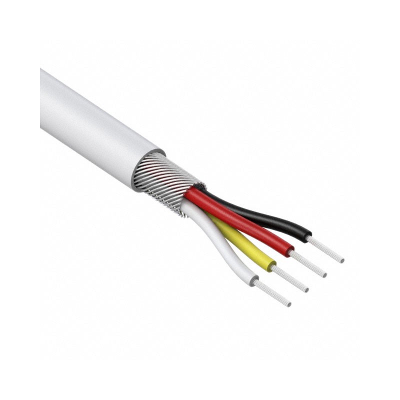 1 pcs : 30-00218 - CABLE 4COND 32AWG WHITE SHLD 1M