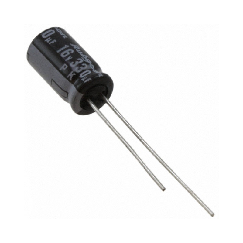 1 pcs : 16PK330MEFC6.3X11 - CAP ALUM 330UF 20% 16V RADIAL