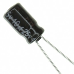 1 pcs : ECE-A1EKA100 - CAP ALUM 10UF 20% 25V RADIAL