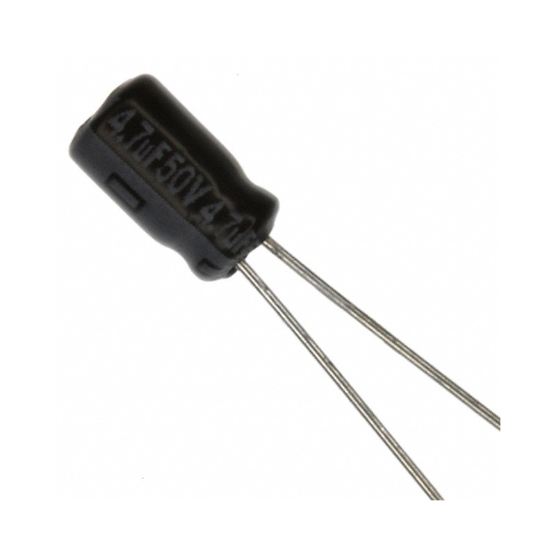 1 pcs : ECE-A1HKA4R7 - CAP ALUM 4.7UF 20% 50V RADIAL