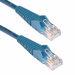 1 pcs : N001-001-BL - CABLE MOD 8P8C PLUG TO PLUG 1'