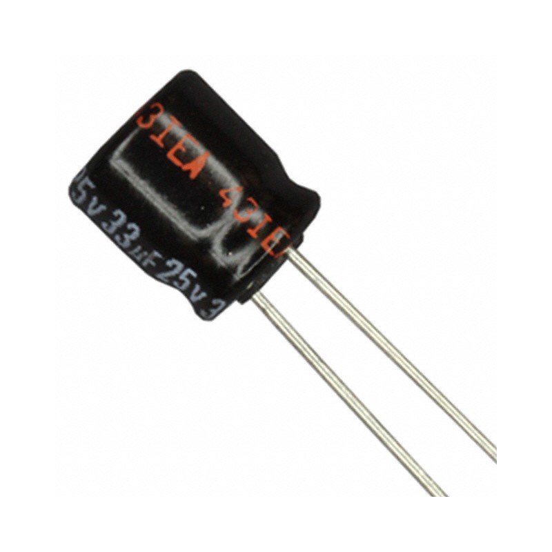 1 pcs : ECE-A1EKA330 - CAP ALUM 33UF 20% 25V RADIAL