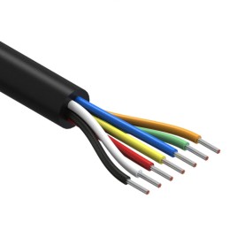 1 pcs : 30-01307 - CABLE 7COND 26AWG BLACK 1M