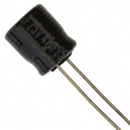 1 pcs : ECE-A1EKA470 - CAP ALUM 47UF 20% 25V RADIAL