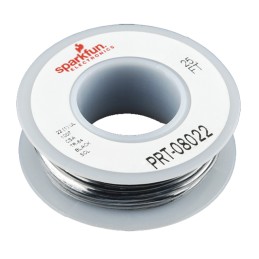 1 pcs : PRT-08022 - HOOK-UP SOLID 22AWG BLACK 25'