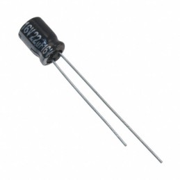1 pcs : EEA-GA1E220H - CAP ALUM 22UF 20% 25V RADIAL