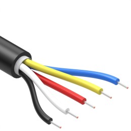 1 pcs : 30-01669 - CABLE 5COND 28AWG BLACK METER