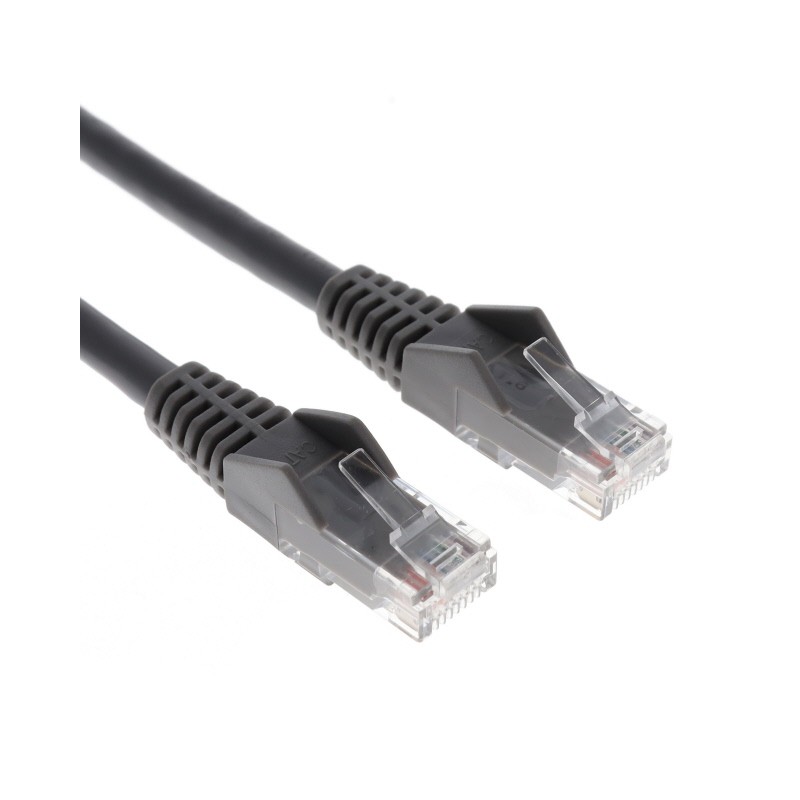 1 pcs : N201-06N-GY - CABLE MOD 8P8C PLUG TO PLUG 0.5'