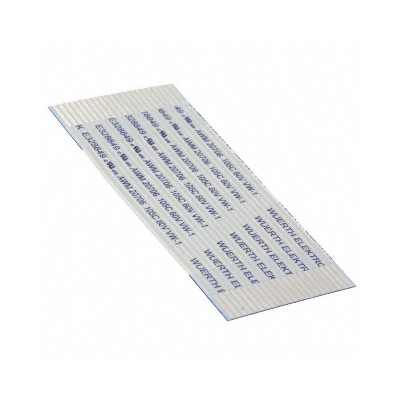 1 pcs : 686622050001 - CABLE FFC/FPC 22POS 1MM 1.97'