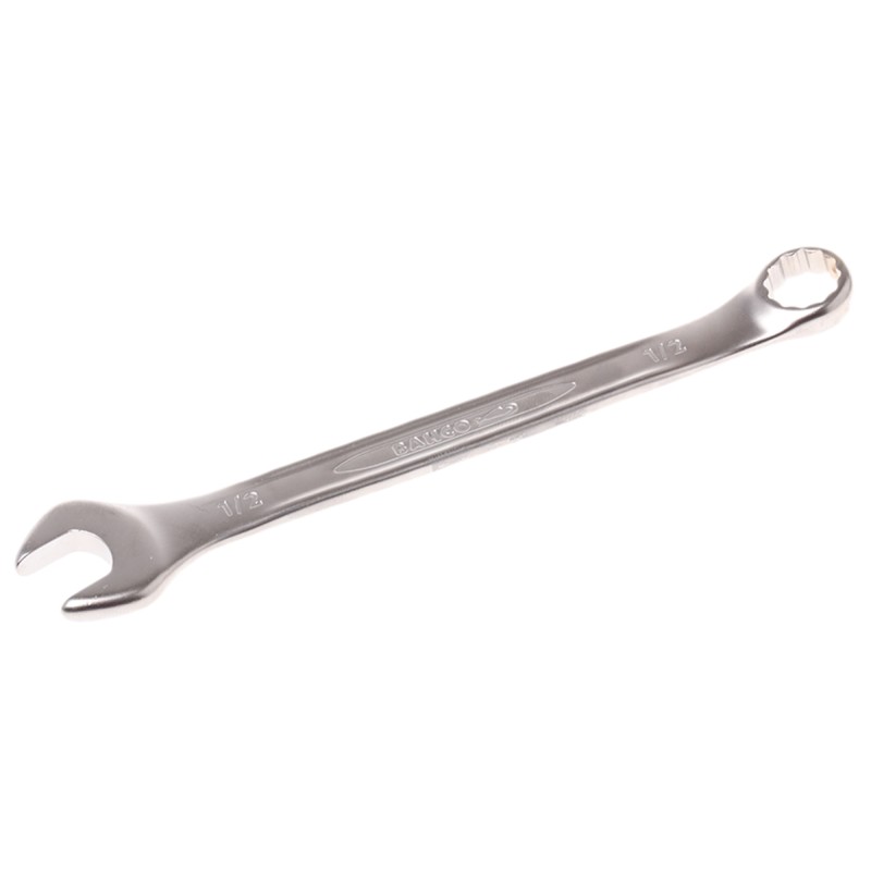 1 pcs - Bahco Combination Spanner, Imperial, Double Ended, 169 mm Overall
