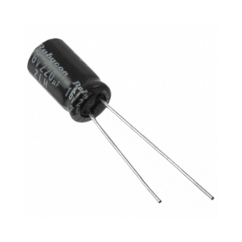 1 pcs : 16ZLH220MEFC6.3X11 - CAP ALUM 220UF 20% 16V RADIAL